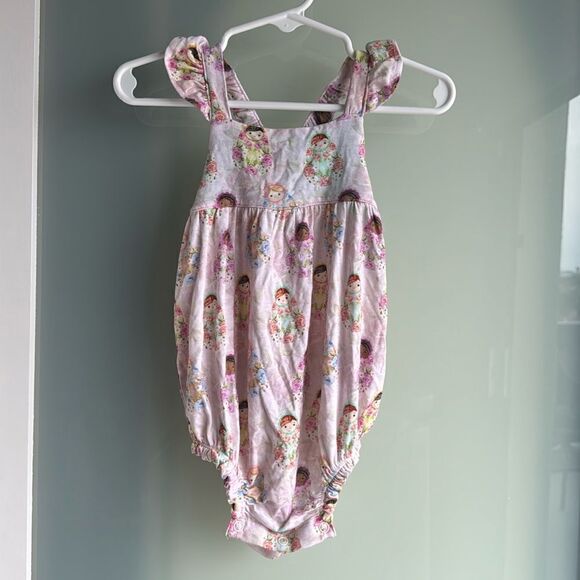 Posh Peanut Matryoshka Bubble Romper - Picture 2 of 4